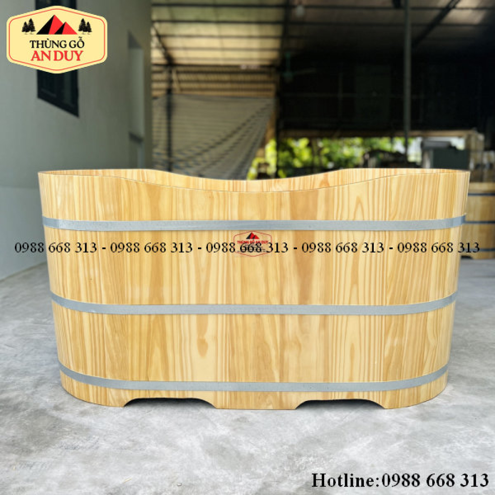 Bồn Tắm Dài Gỗ Thông